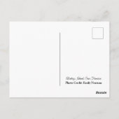 アルカトラズアイランドサンフランシスコのカリフォルニアのはがき ポストカード (裏面)