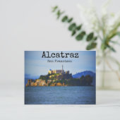 アルカトラズアイランドサンフランシスコカリフォルニア ポストカード (スタンド正面)
