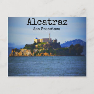 アルカトラズアイランドサンフランシスコカリフォルニア ポストカード