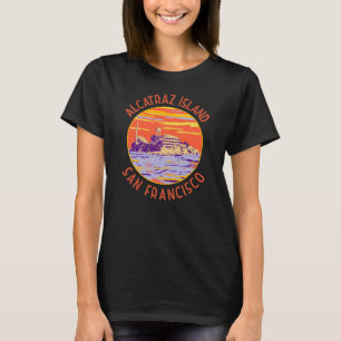 アルカトラズアイランドサンフランシスコサーク動揺してル Tシャツ