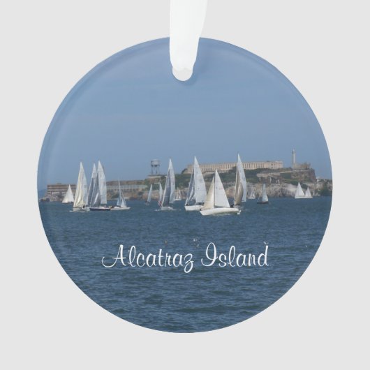 アルカトラズアイランドサンフランシスコ#4オーナメント オーナメント (正面)