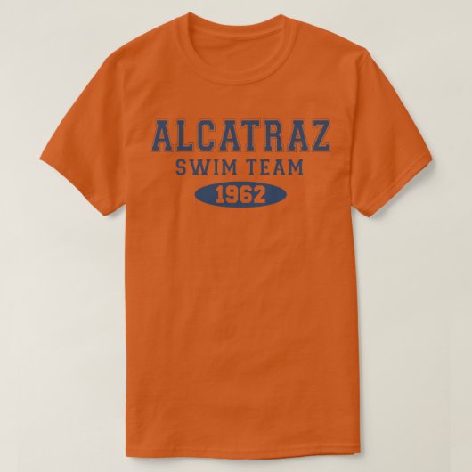 アルカトラズスイムチーム3 Tシャツ (デザイン正面)