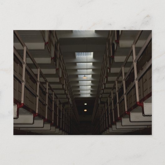 アルカトラズセルブロック – 上レベル ポストカード (正面)