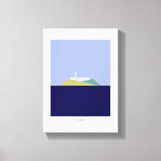 アルカトラズプリント キャンバスプリント (正面)