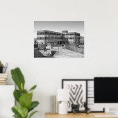 アルカトラズモデル産業建物 ポスター (ホームオフィス)