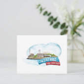 アルカトラズ刑務所サンフランシスコ ポストカード (スタンド正面)