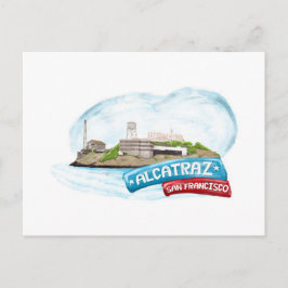 アルカトラズ刑務所サンフランシスコ ポストカード