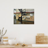 アルカトラズ刑務所理容師ショップ ポスター (キッチン)