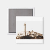 アルカトラズ刑務所(セピアトーン) マグネット (正面/裏面)