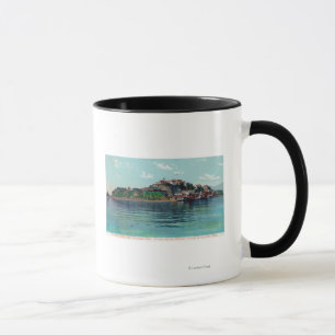 アルカトラズ島および刑務所のBayview マグカップ