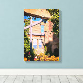 アルカトラズ島からの眺め キャンバスプリント (インサイチュ (ウッドフロア))