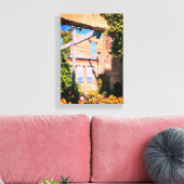 アルカトラズ島からの眺め キャンバスプリント (インサイチュ (リビング))