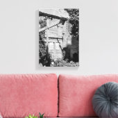 アルカトラズ島からの眺め キャンバスプリント (インサイチュ (リビング))