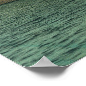 アルカトラズ島と刑務所の湾見解 ポスター (角)