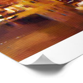 アルカトラズ島を望むコイットタワー ポスター (角)