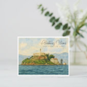 アルカトラズ島 – サンフランシスコ旅行ランドマーク シーズンポストカード (スタンド正面)