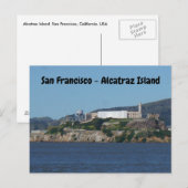 アルカトラズ島 – サンフランシスコ葉書 ポストカード (正面/裏面)