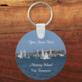 アルカトラズ島 – サンフランシスコ#4キーチェーン キーホルダー (正面)