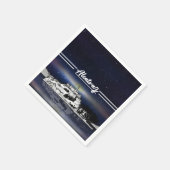 アルカトラズ島 スタンダードカクテルナプキン (角)