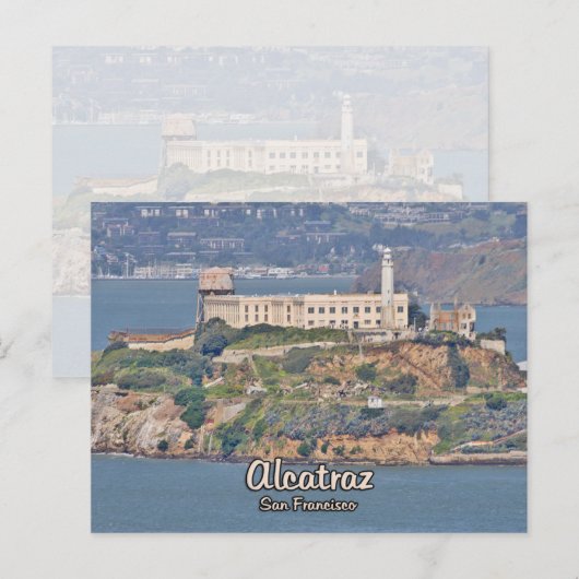 アルカトラズ島 ポストカード (正面/裏面)