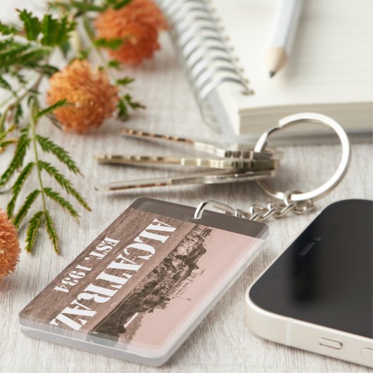 アルカトラズ  キーホルダー (正面右)