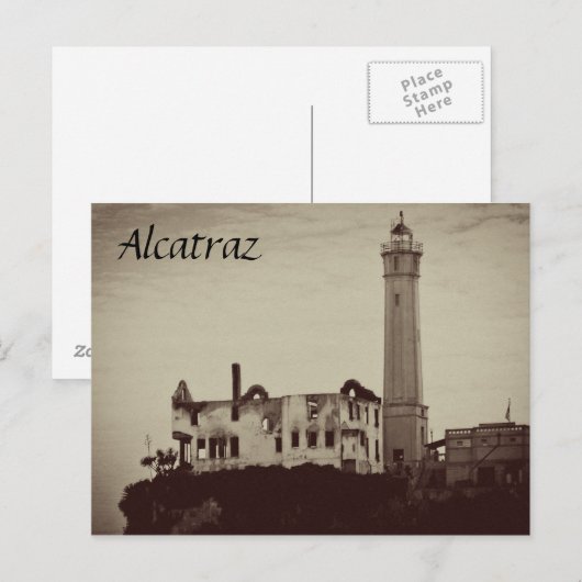 アルカトラズ ポストカード (正面/裏面)