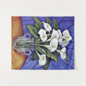 アルカト素晴らしレースアート絵画フローラ タペストリー (正面(横))