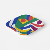 アルカニス紙プレート ペーパープレート (傾斜あり)