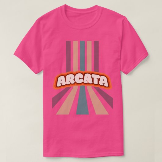アルカニフォルニアヒッパイシティカワイヴェルテカラフルィック Tシャツ (デザイン正面)