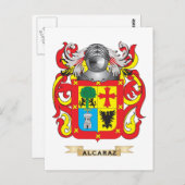 アルカラズコートオブアームズ(家紋) ポストカード (正面/裏面)