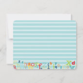 アルカラフルファベット感謝ノート サンキューカード (裏面)