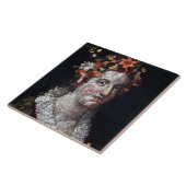 アルカンボルド・フローラ タイル (側面)