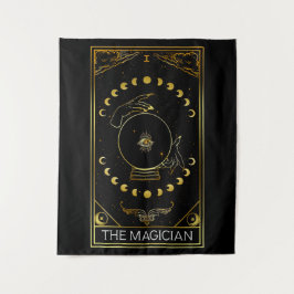 アルカ専攻のナザマジシャンタロットカード  タペストリー