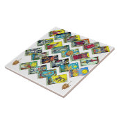 アルカ専攻のナタロットコラージュ タイル (側面)