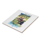 アルガウアルプスヴィンテージカウババリアGermanyお土産 タイル (側面)