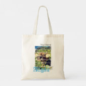 アルガウアルプスヴィンテージカウババリアGermanyお土産 トートバッグ (裏面)