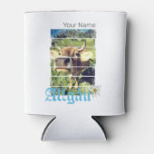 アルガウアルプスヴィンテージカウババリアGermanyお土産 缶クーラー (正面)