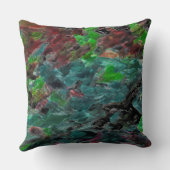 アルガスou corais do mar com efeito onda クッション (裏面)