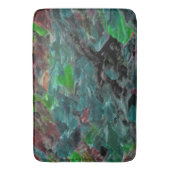 アルガスou corais do mar com efeito onda バスマット (正面縦)