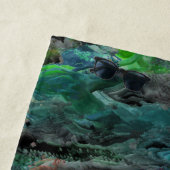 アルガスou corais do mar com efeito onda ビーチタオル (インサイチュ)