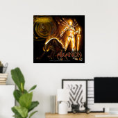 アルガノンザニヤナ神ポスター ポスター (ホームオフィス)