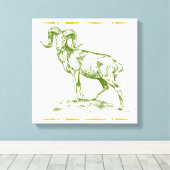 アルガリ キャンバスプリント (インサイチュ (ウッドフロア))