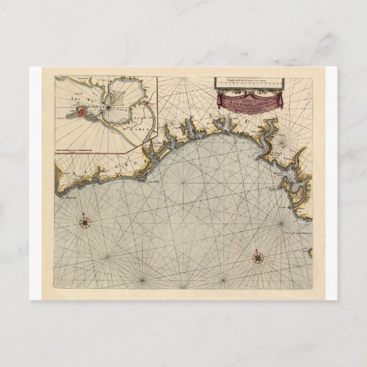 アルガルブポルトガル1690 ポストカード (正面)