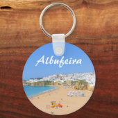 アルガルヴアルブフェイラビーチインポルトガルサミナリー キーホルダー (正面)