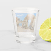 アルガルヴェビーチとロックスinポルトガルお土産 ショットグラス (裏面)