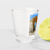アルガルヴェビーチとロックスinポルトガルお土産 ショットグラス (左)