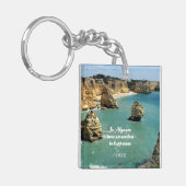 アルガルヴェビーチバケーションinポルトガル キーホルダー (正面左)