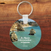 アルガルヴェビーチバケーションinポルトガル キーホルダー (正面)