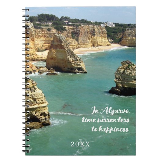 アルガルヴェビーチバケーションinポルトガル ノートブック (正面)