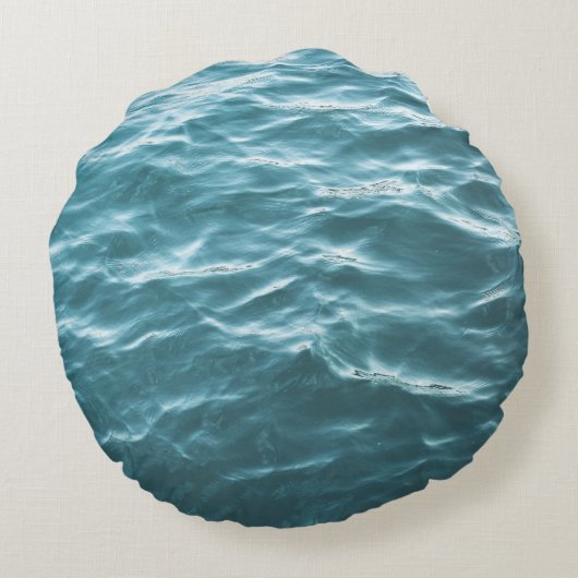 アルガルヴェビーチバケーションinポルトガル ラウンドクッション (裏面)